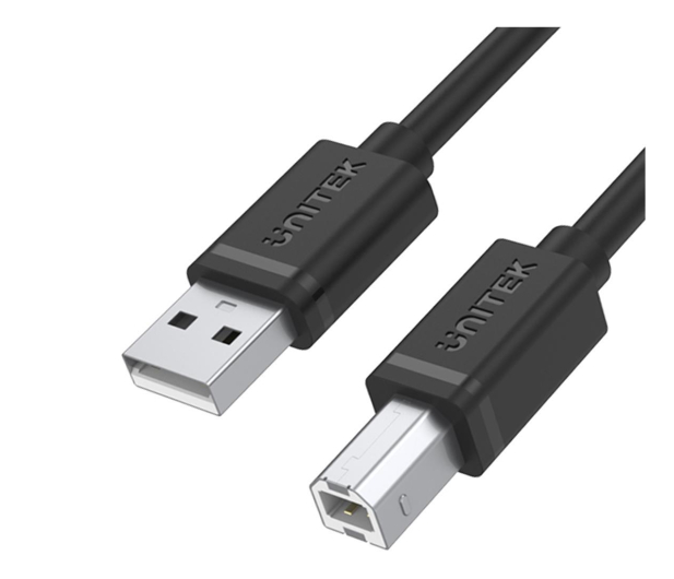 Unitek Kabel USB 2.0 - USB-B 5m (do drukarki) - 690515 - zdjęcie 2